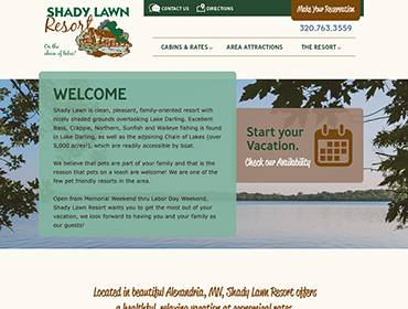 Shady Lawn Website